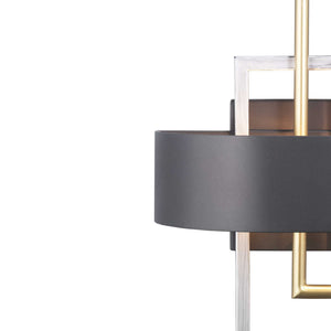 Progress Lighting - P710057-031 - Two Light Wall Sconce - Adagio - Black