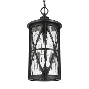 Generation Lighting. - OL15209ANBZ - Three Light Outdoor Pendant - Millbrooke - Antique Bronze