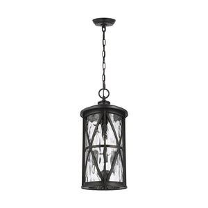 Generation Lighting. - OL15209ANBZ - Three Light Outdoor Pendant - Millbrooke - Antique Bronze