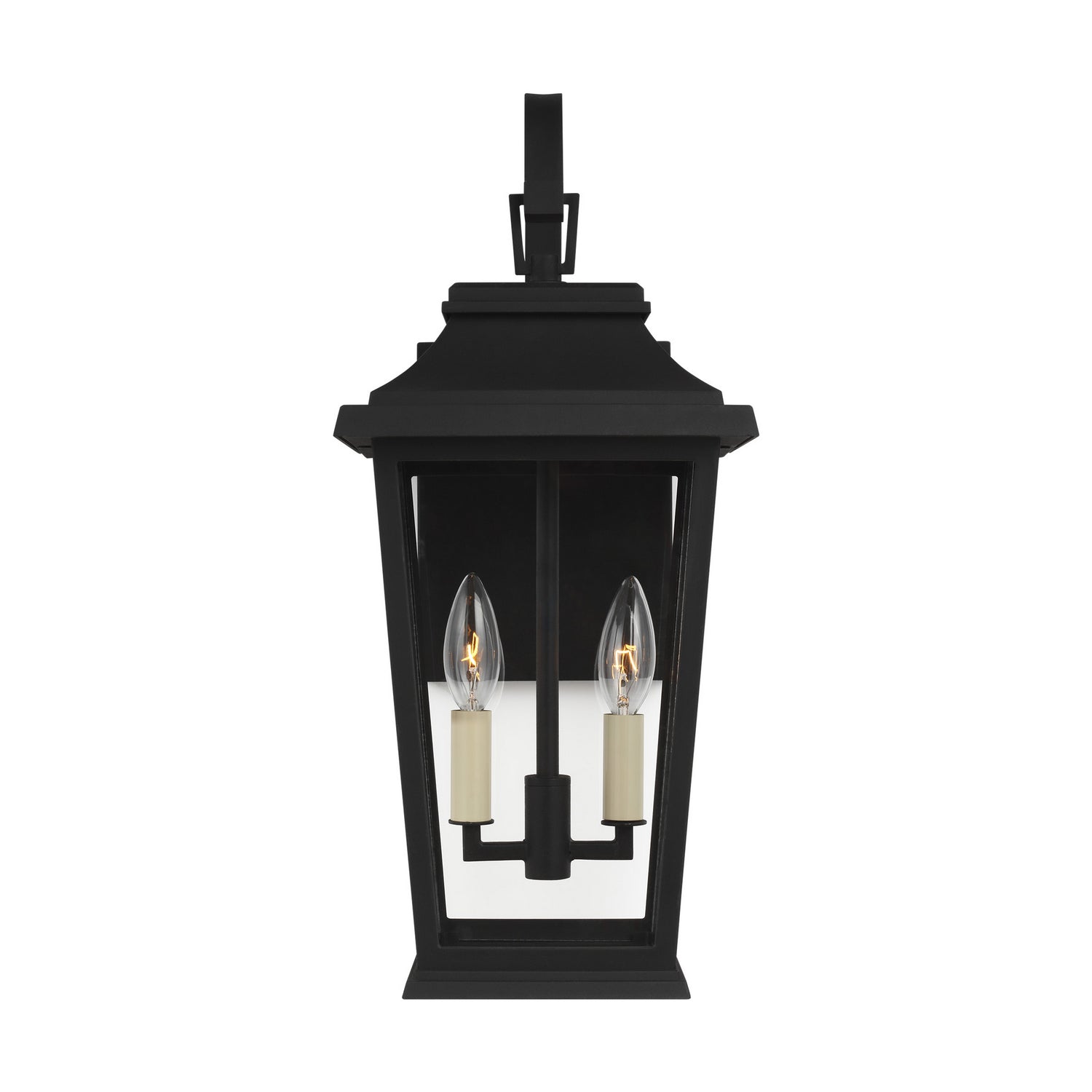 Visual Comfort Studio - OL15401TXB - Two Light Lantern - Warren - Textured Black