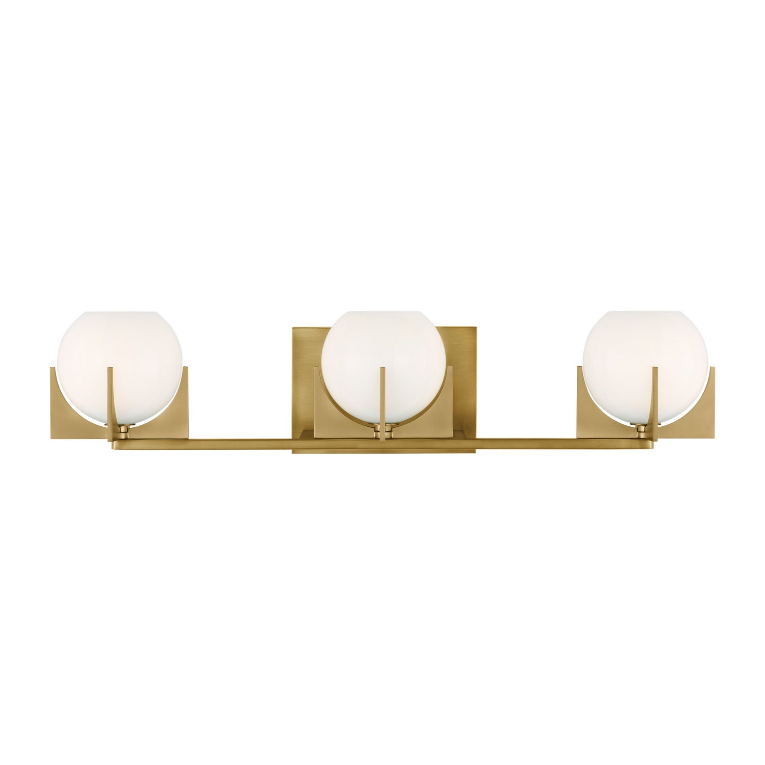 Generation Lighting. - VS2463BBS - LED Vanity - Abbott - Burnished Brass