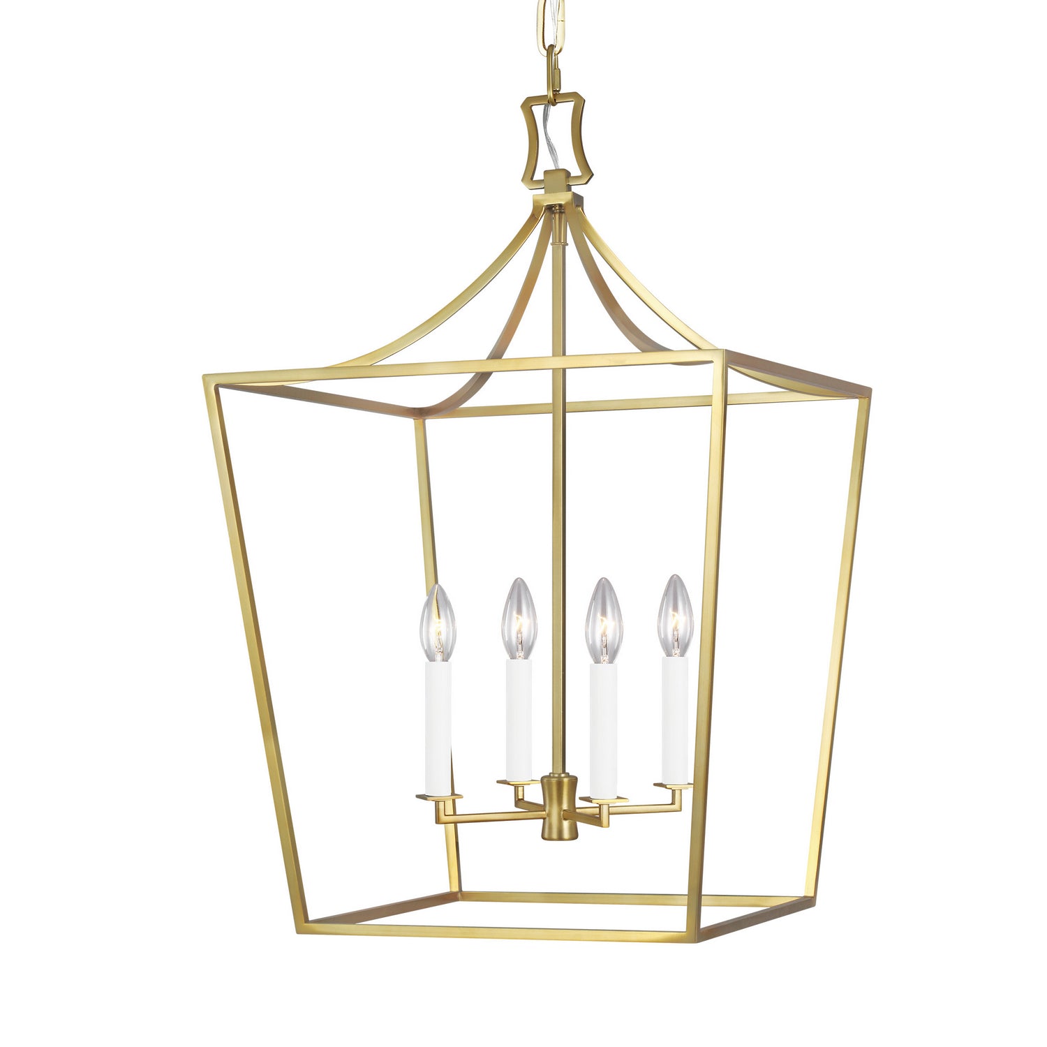 Visual Comfort Studio - CC1014BBS - Four Light Lantern - Southold - Burnished Brass