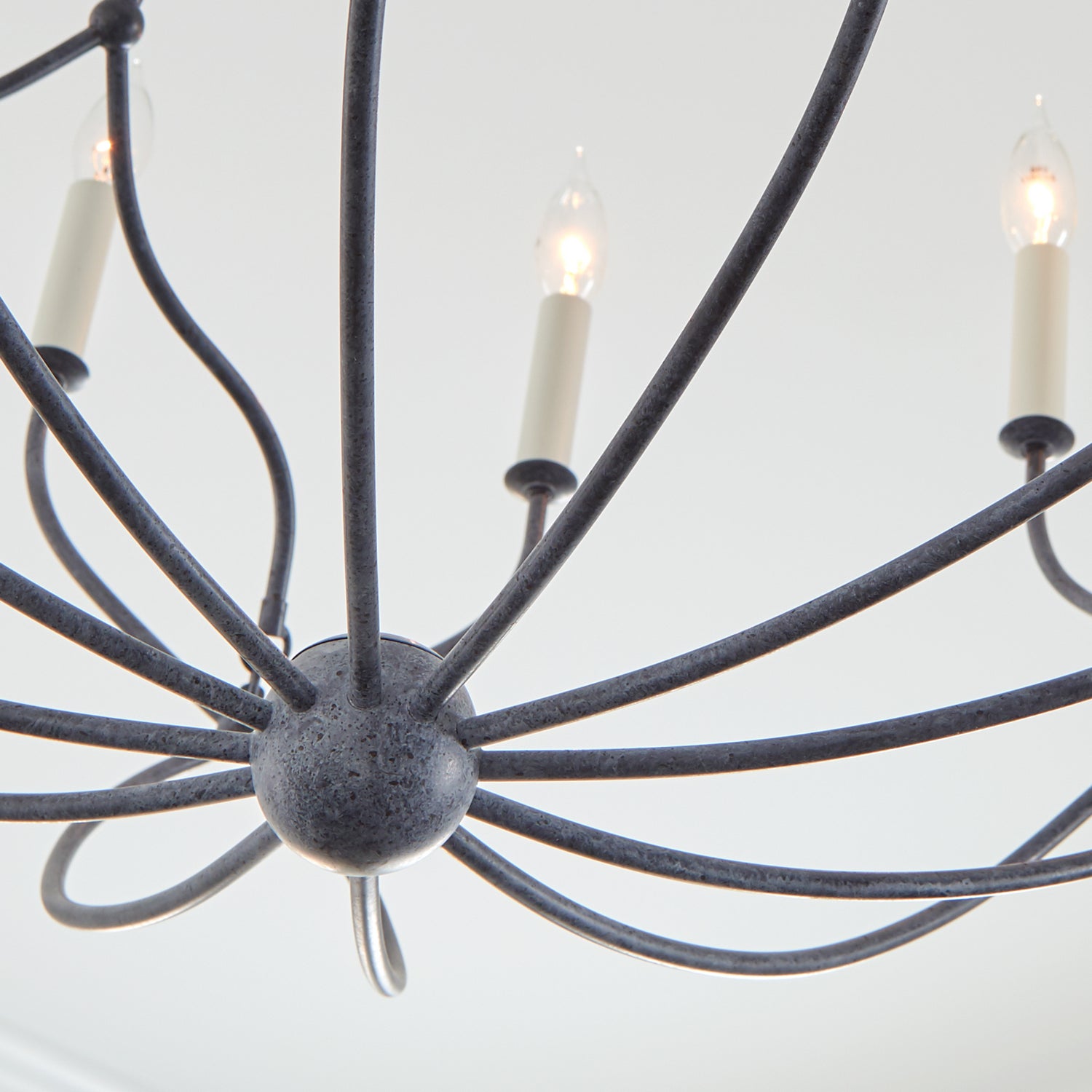 Visual Comfort Studio - CC11212WGV - 12 Light Chandelier - Richmond - Weathered Galvanized