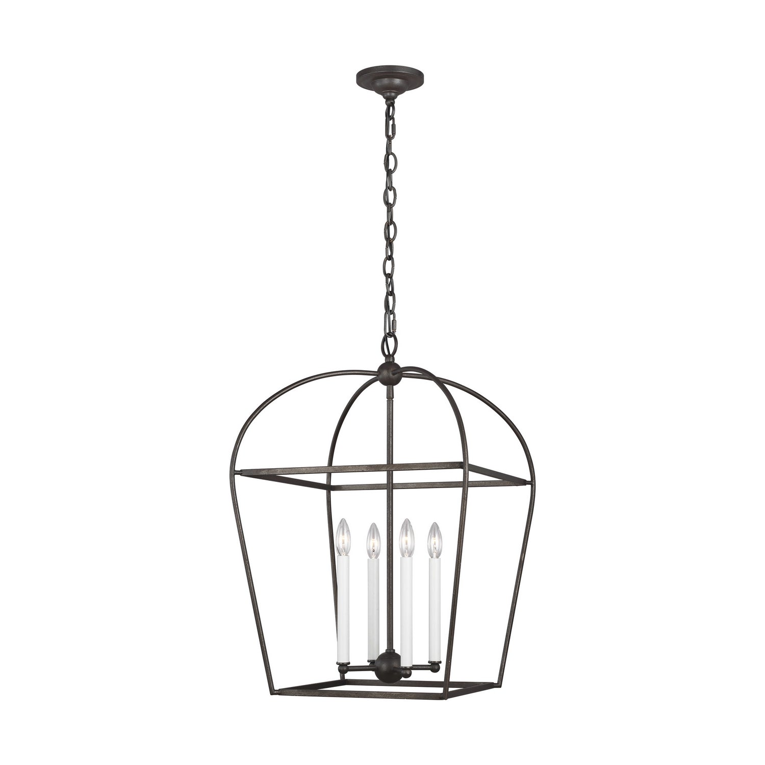 Visual Comfort Studio - CC1094SMS - Four Light Lantern - Stonington - Smith Steel