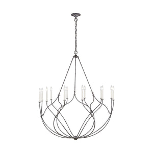 Visual Comfort Studio - CC11312WGV - 12 Light Chandelier - Richmond - Weathered Galvanized