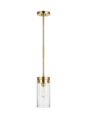 Visual Comfort Studio - CP1001BBS - One Light Pendant - Garrett - Burnished Brass