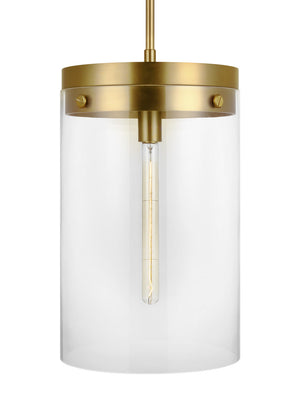 Visual Comfort Studio - CP1011BBS - One Light Pendant - Garrett - Burnished Brass