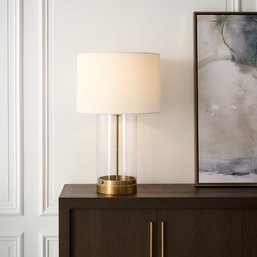 Visual Comfort Studio - CT1001BBS1 - One Light Table Lamp - Garrett - Burnished Brass