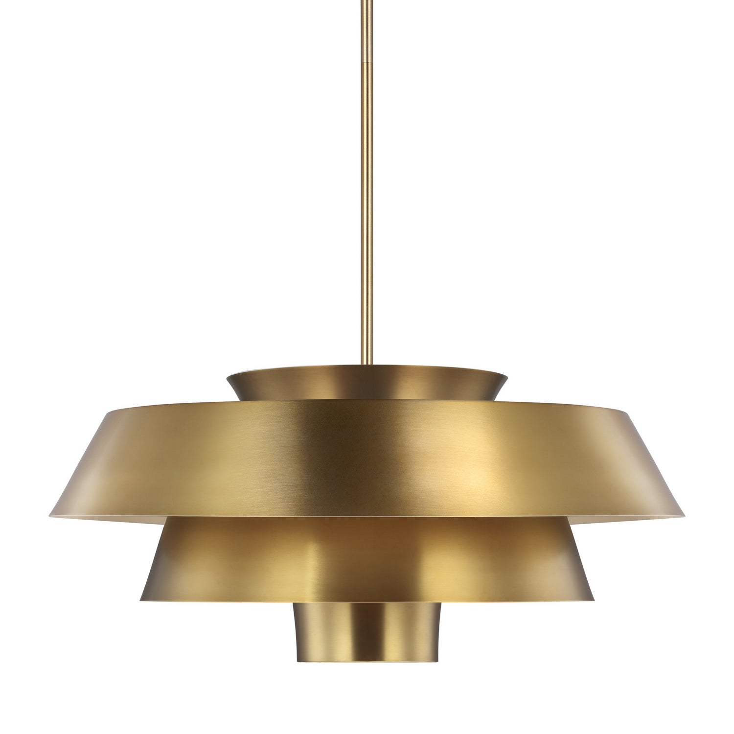 Visual Comfort Studio - EP1081BBS - One Light Pendant - Brisbin - Burnished Brass