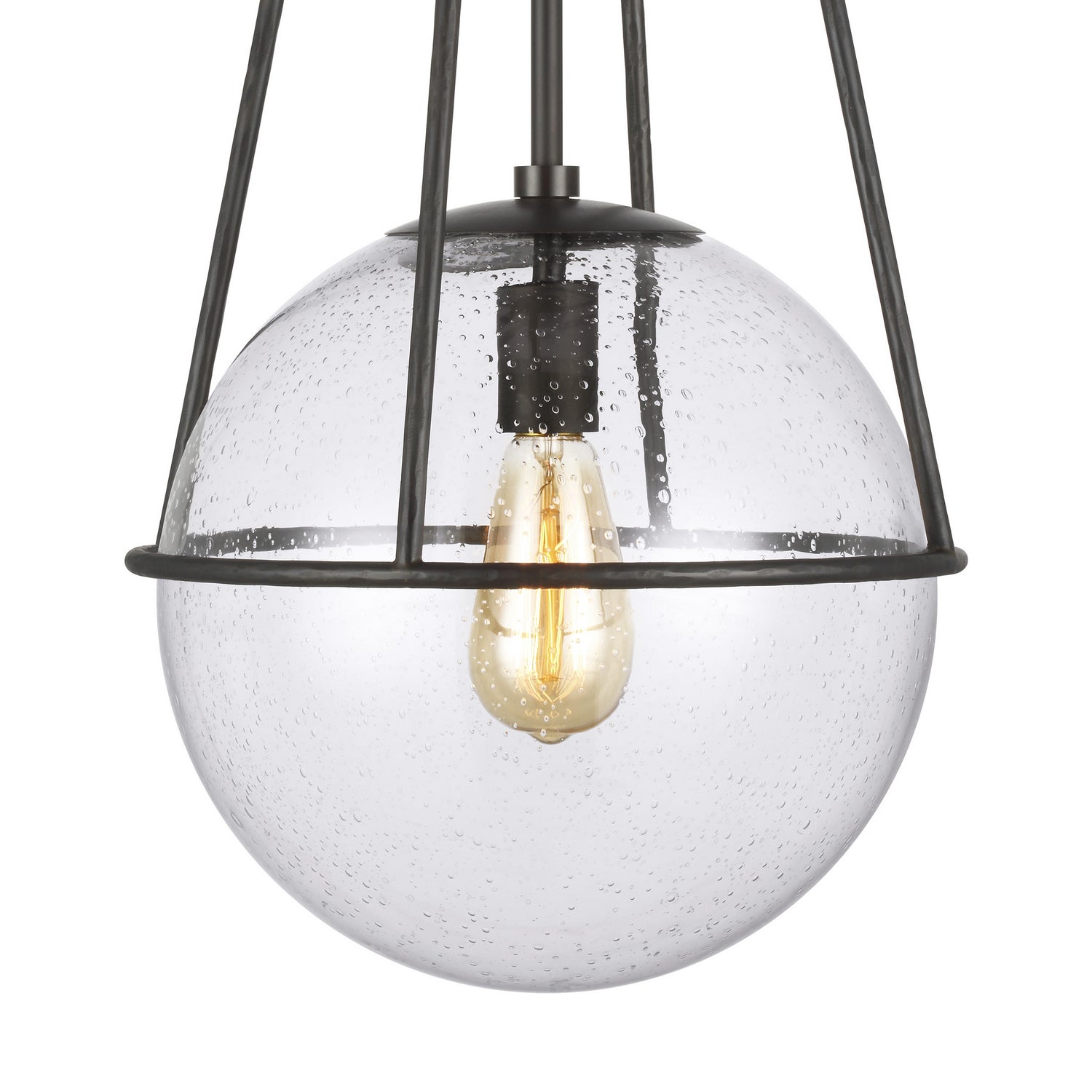 Visual Comfort Studio - EP1101AI - One Light Pendant - Atlas - Aged Iron