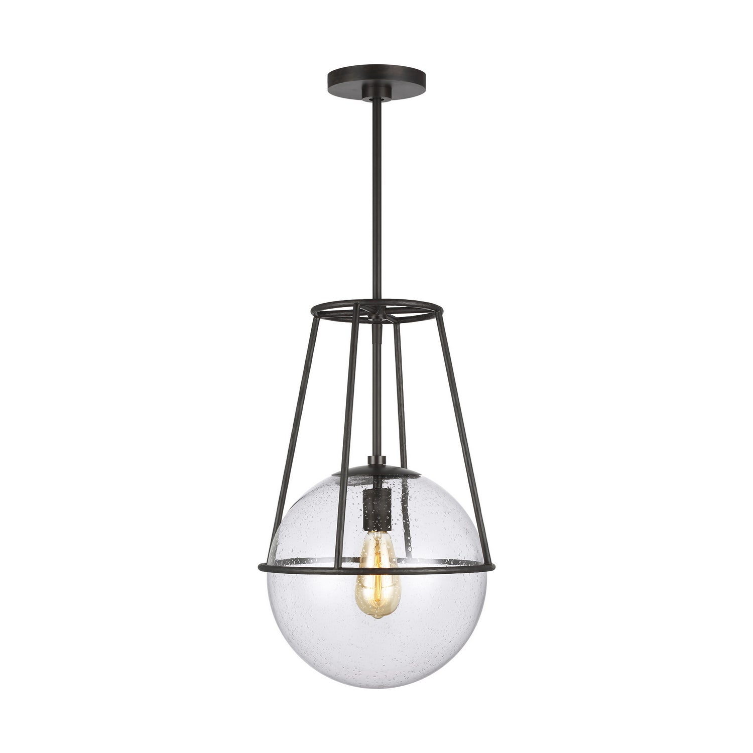 Visual Comfort Studio - EP1101AI - One Light Pendant - Atlas - Aged Iron