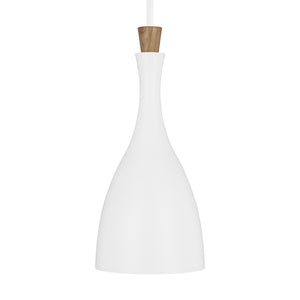 Visual Comfort Studio - EP1131MWT - One Light Pendant - Darwin - Matte White