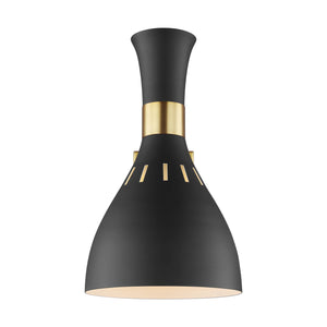 Visual Comfort Studio - EW1061MBK - One Light Wall Sconce - Joan - Midnight Black