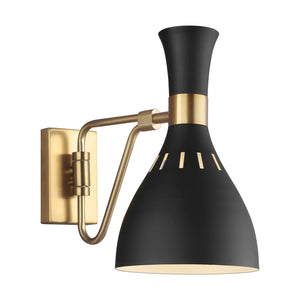 Visual Comfort Studio - EW1061MBK - One Light Wall Sconce - Joan - Midnight Black