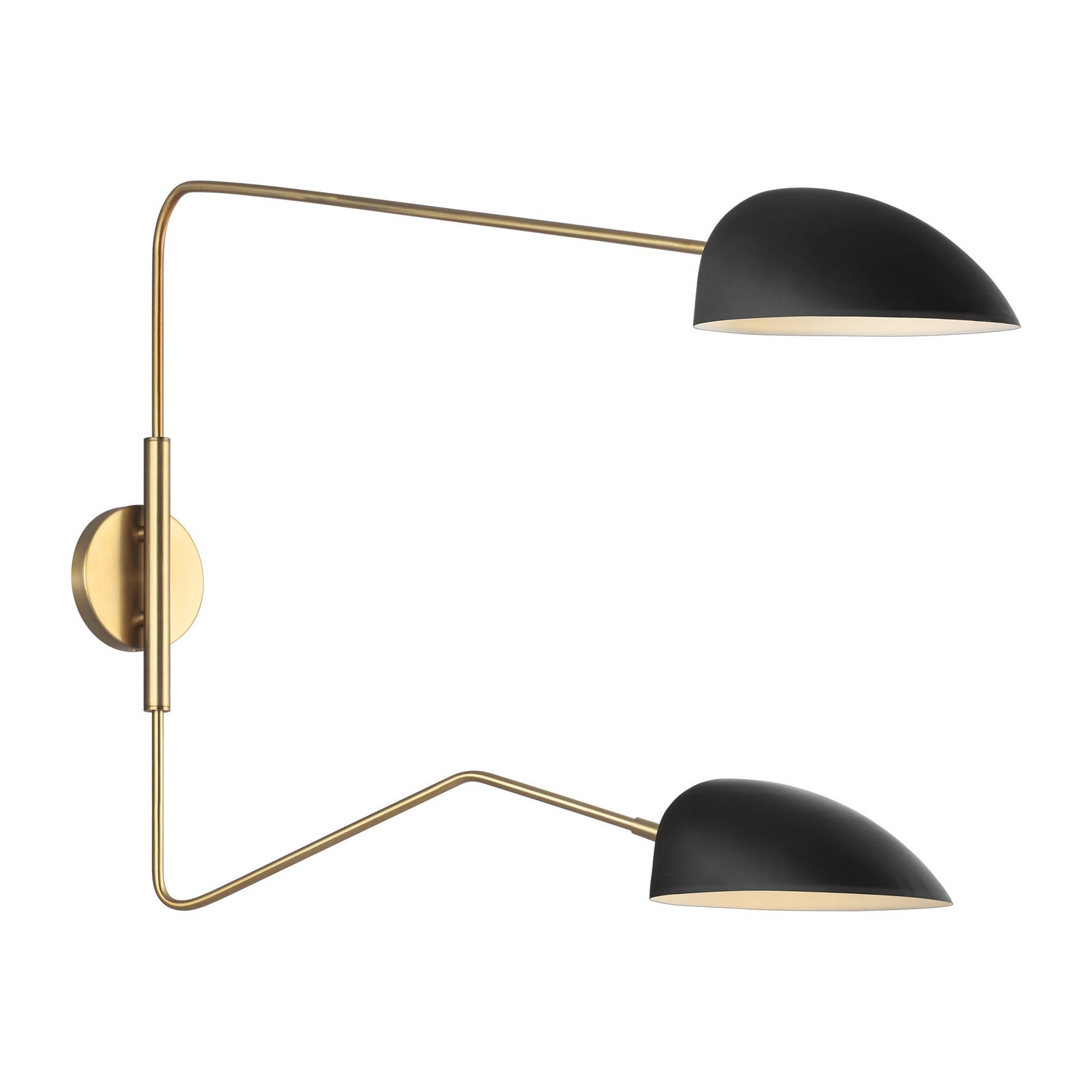 Visual Comfort Studio - EW1072MBK - Two Light Wall Sconce - Jane - Midnight Black