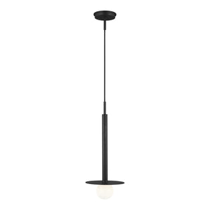 Visual Comfort Studio - KP1001MBK - One Light Pendant - Nodes - Midnight Black