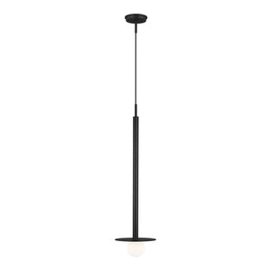 Visual Comfort Studio - KP1011MBK - One Light Pendant - Nodes - Midnight Black