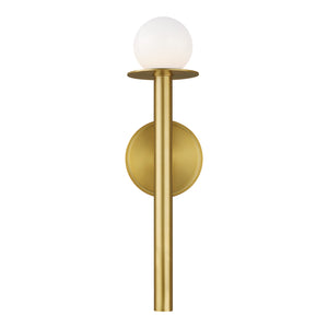 Visual Comfort Studio - KW1001BBS - One Light Wall Sconce - Nodes - Burnished Brass