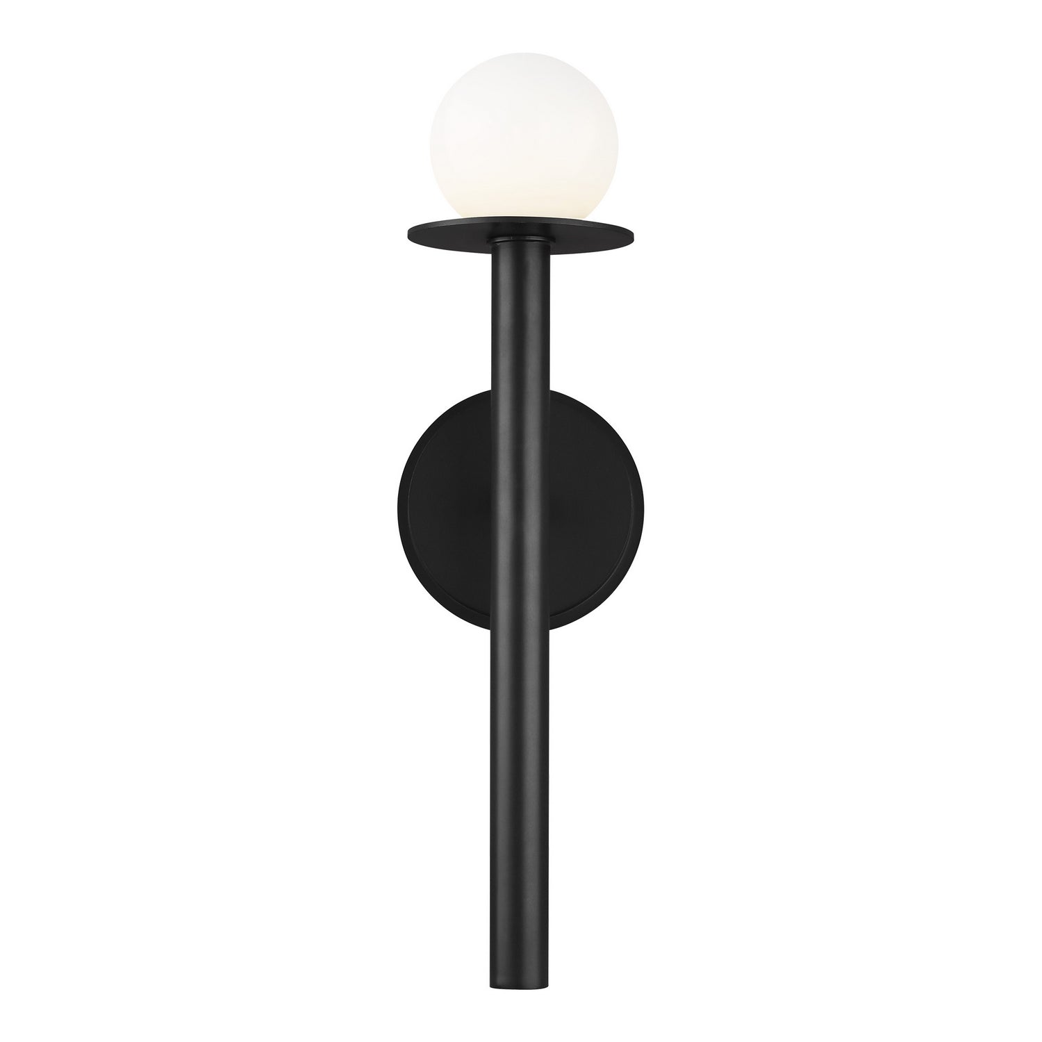 Visual Comfort Studio - KW1001MBK - One Light Wall Sconce - Nodes - Midnight Black