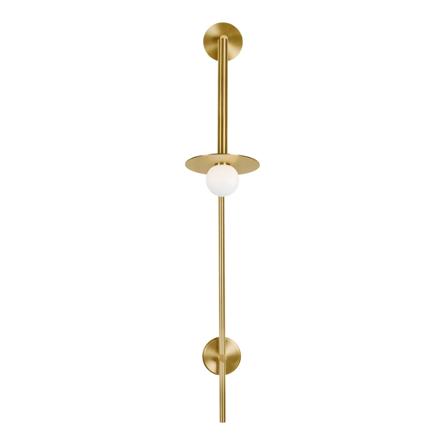 Visual Comfort Studio - KW1031BBS - One Light Wall Sconce - Nodes - Burnished Brass