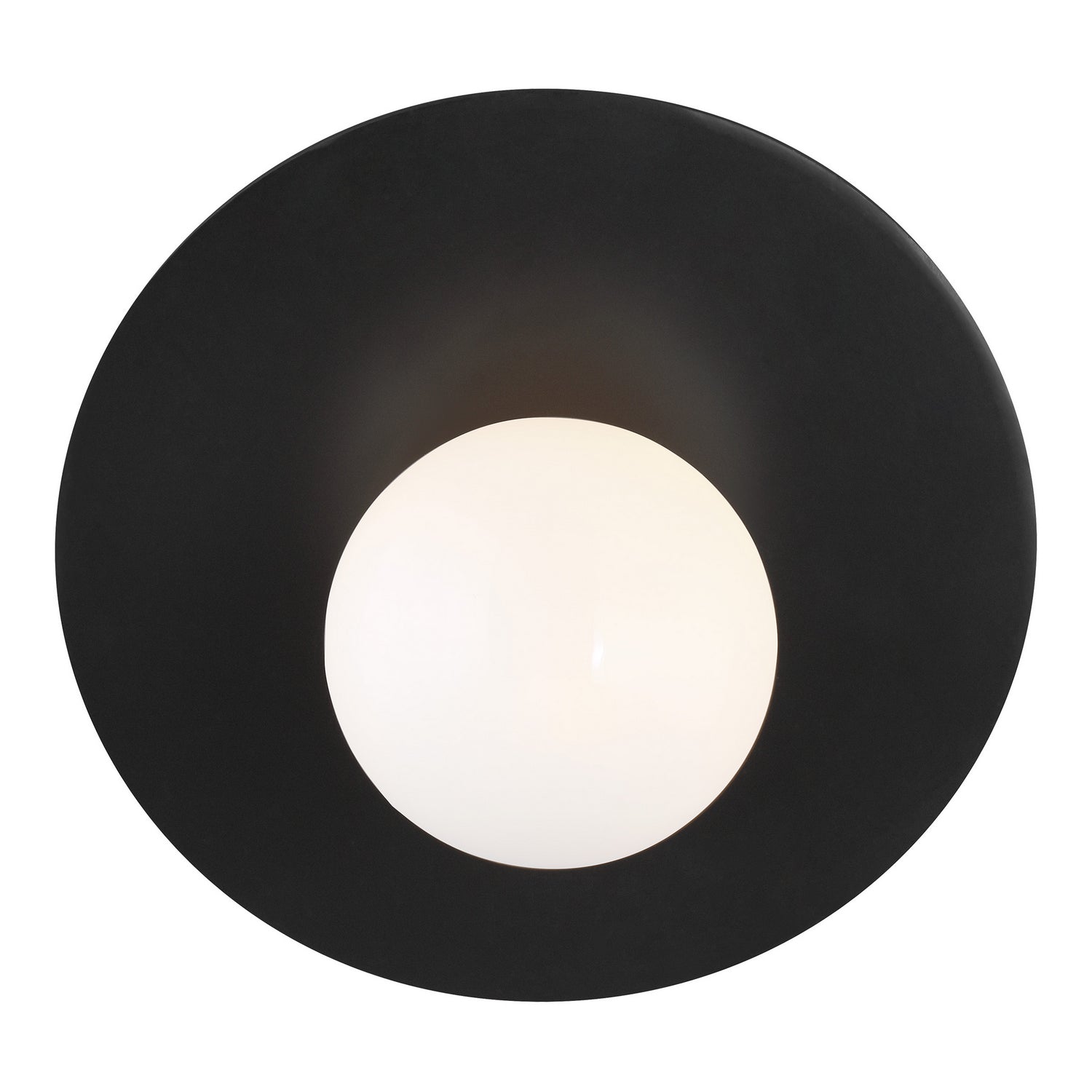 Visual Comfort Studio - KW1041MBK - One Light Wall Sconce - Nodes - Midnight Black