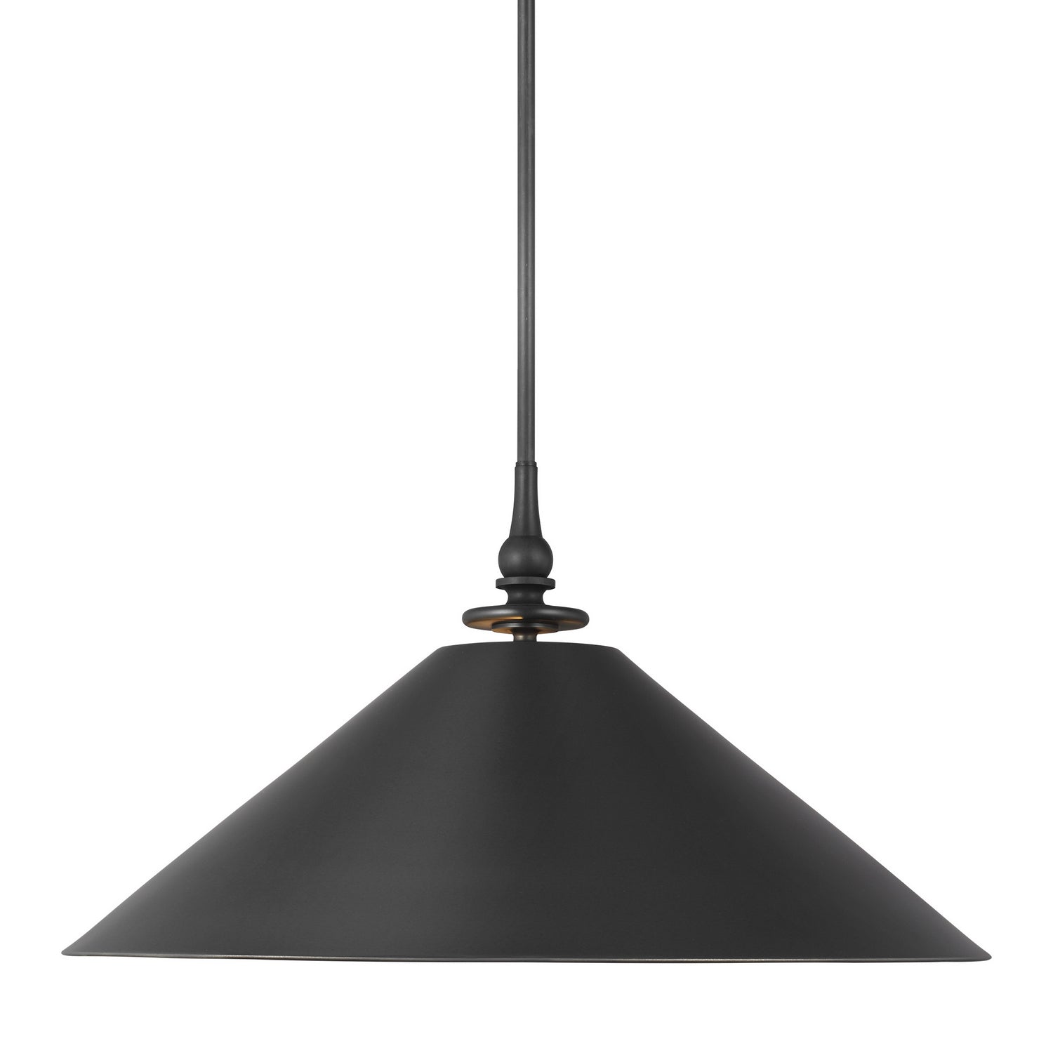 Visual Comfort Studio - TP1001AI - One Light Pendant - Capri - Aged Iron