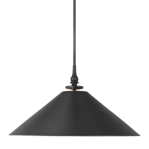 Visual Comfort Studio - TP1001AI - One Light Pendant - Capri - Aged Iron