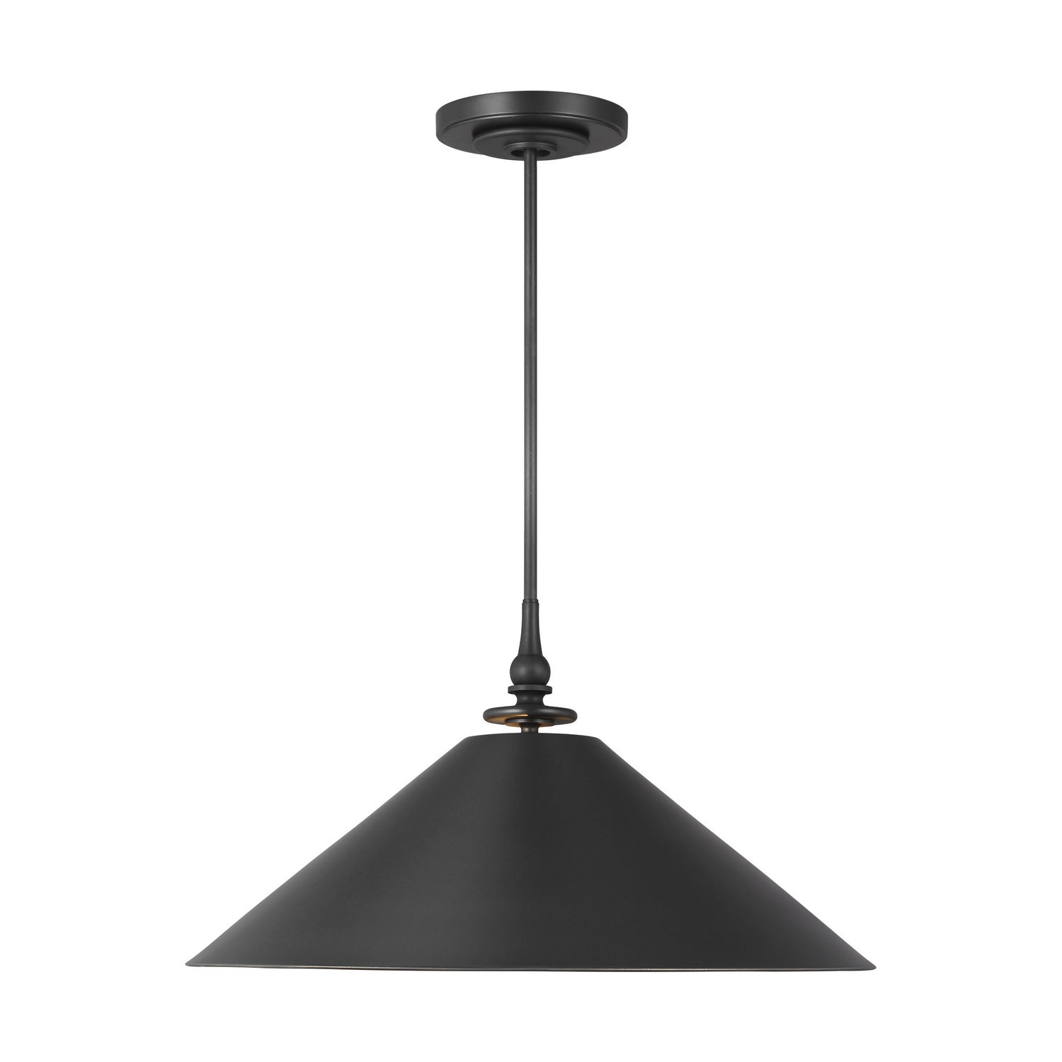 Visual Comfort Studio - TP1001AI - One Light Pendant - Capri - Aged Iron