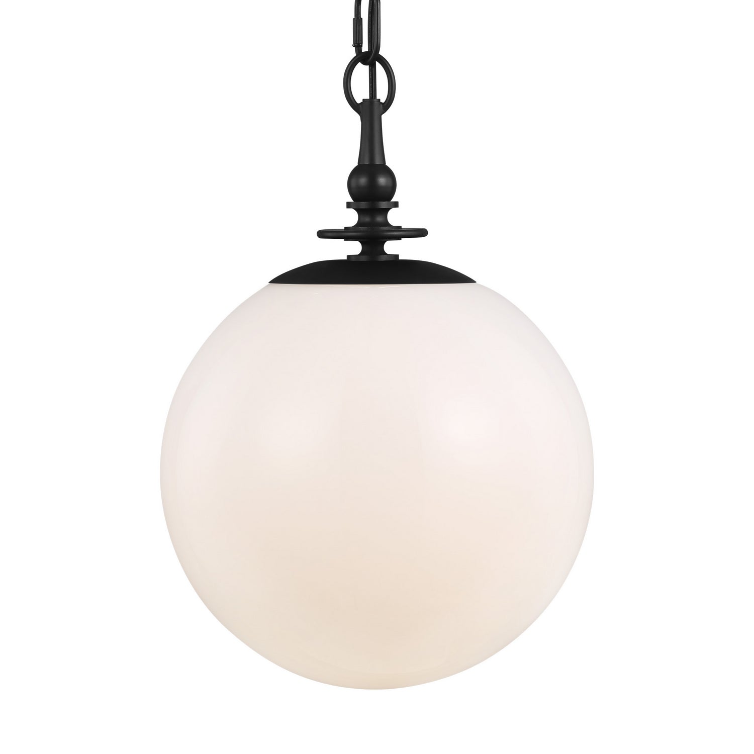 Visual Comfort Studio - TP1041AI - One Light Pendant - Capri - Aged Iron