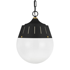 Visual Comfort Studio - TP1092MBK/BBS - Two Light Pendant - Arlett - Midnight Black