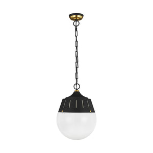 Visual Comfort Studio - TP1092MBK/BBS - Two Light Pendant - Arlett - Midnight Black