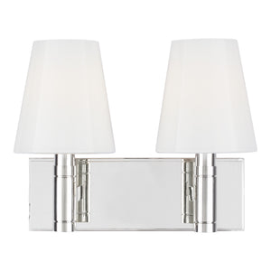 Visual Comfort Studio - TV1022PN - Two Light Vanity - Beckham Classic - Polished Nickel