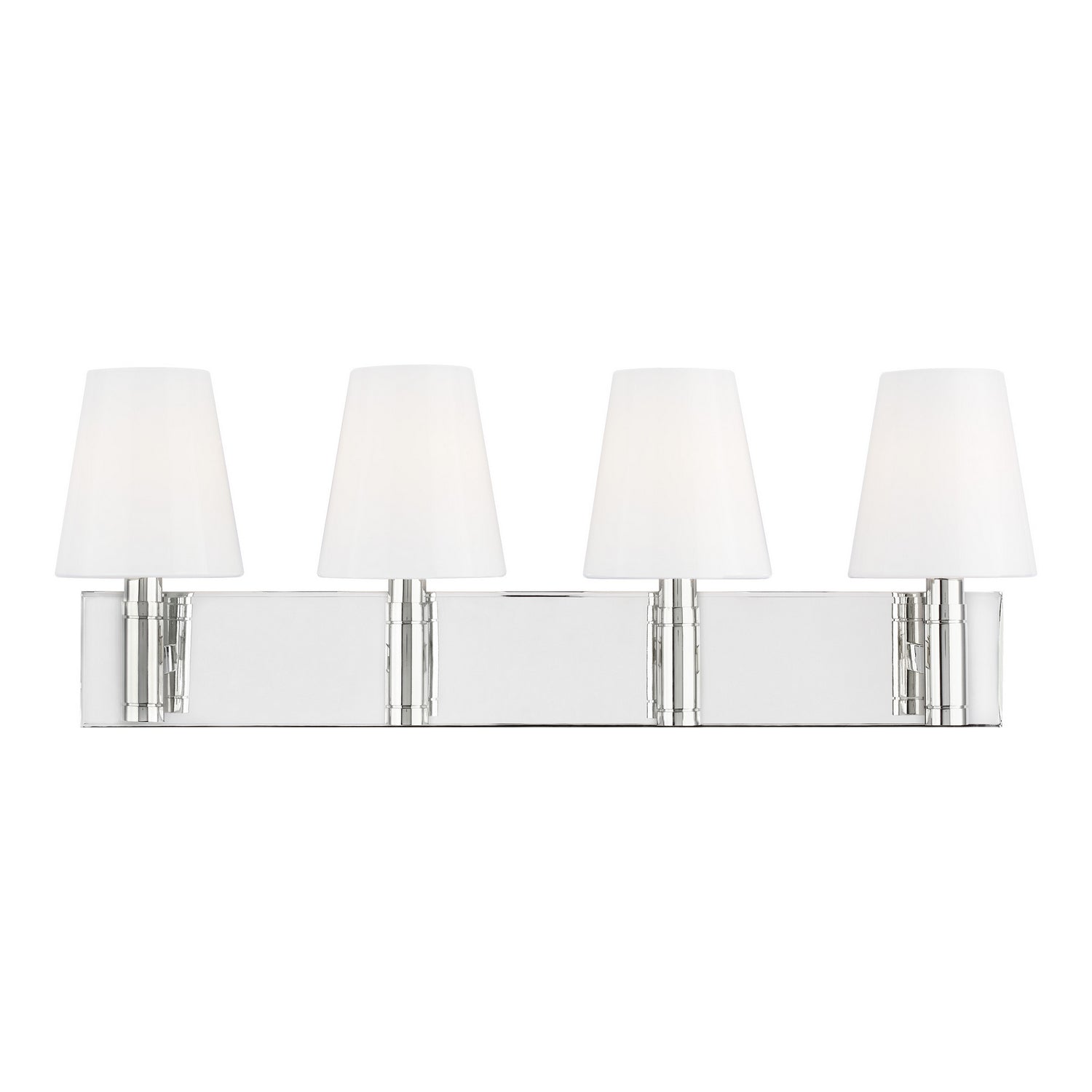 Visual Comfort Studio - TV1044PN - Four Light Vanity - Beckham Classic - Polished Nickel