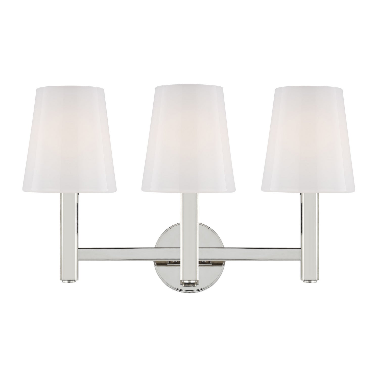 Visual Comfort Studio - TV1133PN - Three Light Vanity - Logan - Polished Nickel