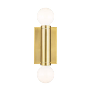 Visual Comfort Studio - TW1042BBS - Two Light Wall Sconce - Beckham Modern - Burnished Brass