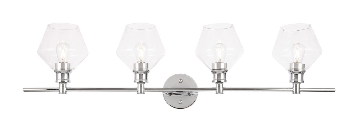 Elegant Lighting - LD2320C - Four Light Wall Sconce - Gene - Chrome