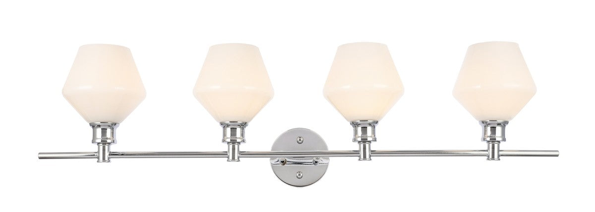 Elegant Lighting - LD2321C - Four Light Wall Sconce - Gene - Chrome