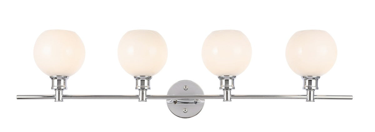 Elegant Lighting - LD2323C - Four Light Wall Sconce - Collier - Chrome