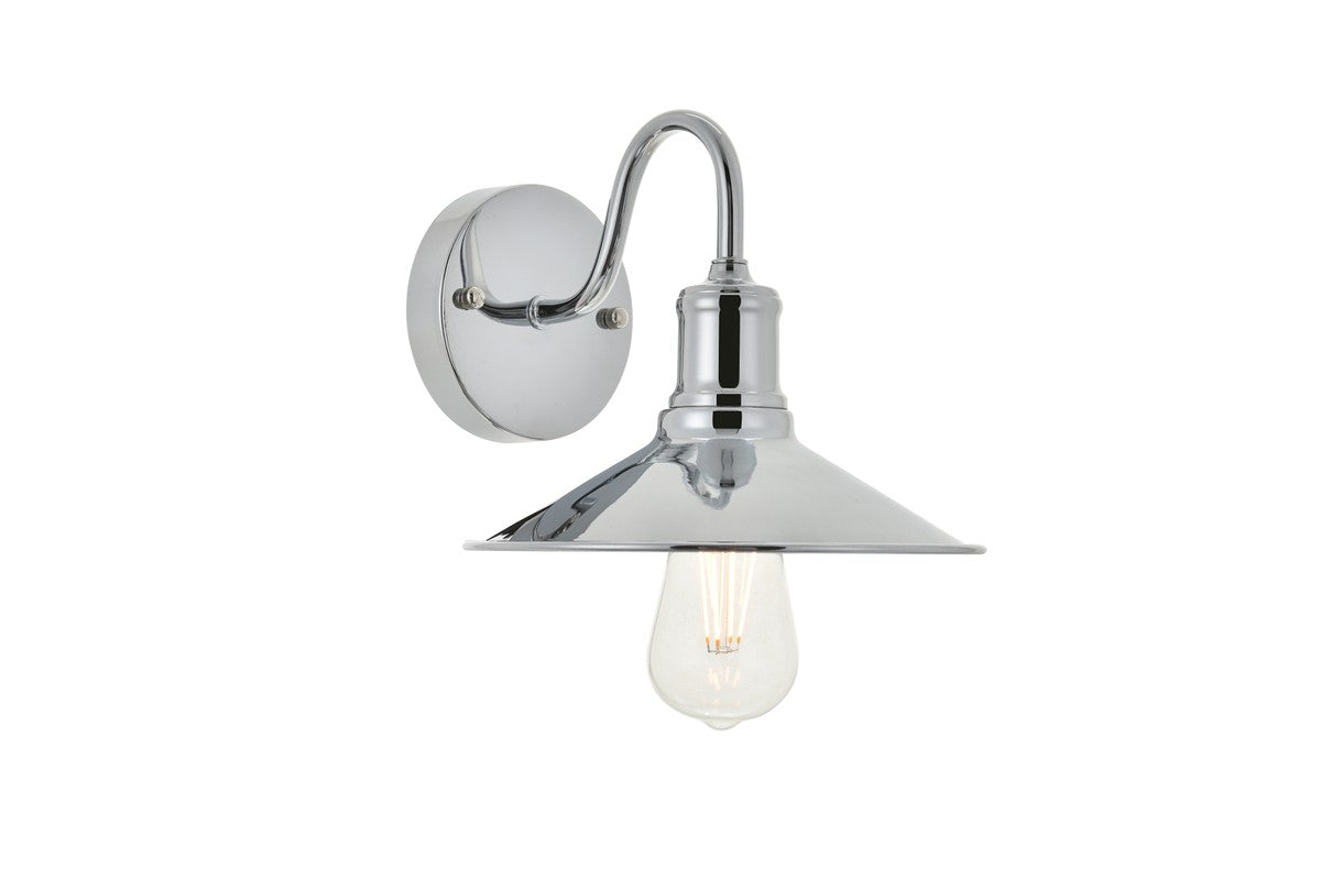 Elegant Lighting - LD4033W9C - One Light Wall Sconce - Etude - chrome