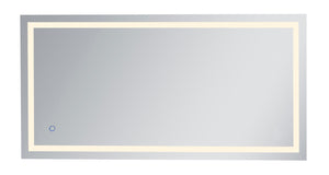 Elegant Lighting - MRE13672 - LED Mirror - Helios - Silver