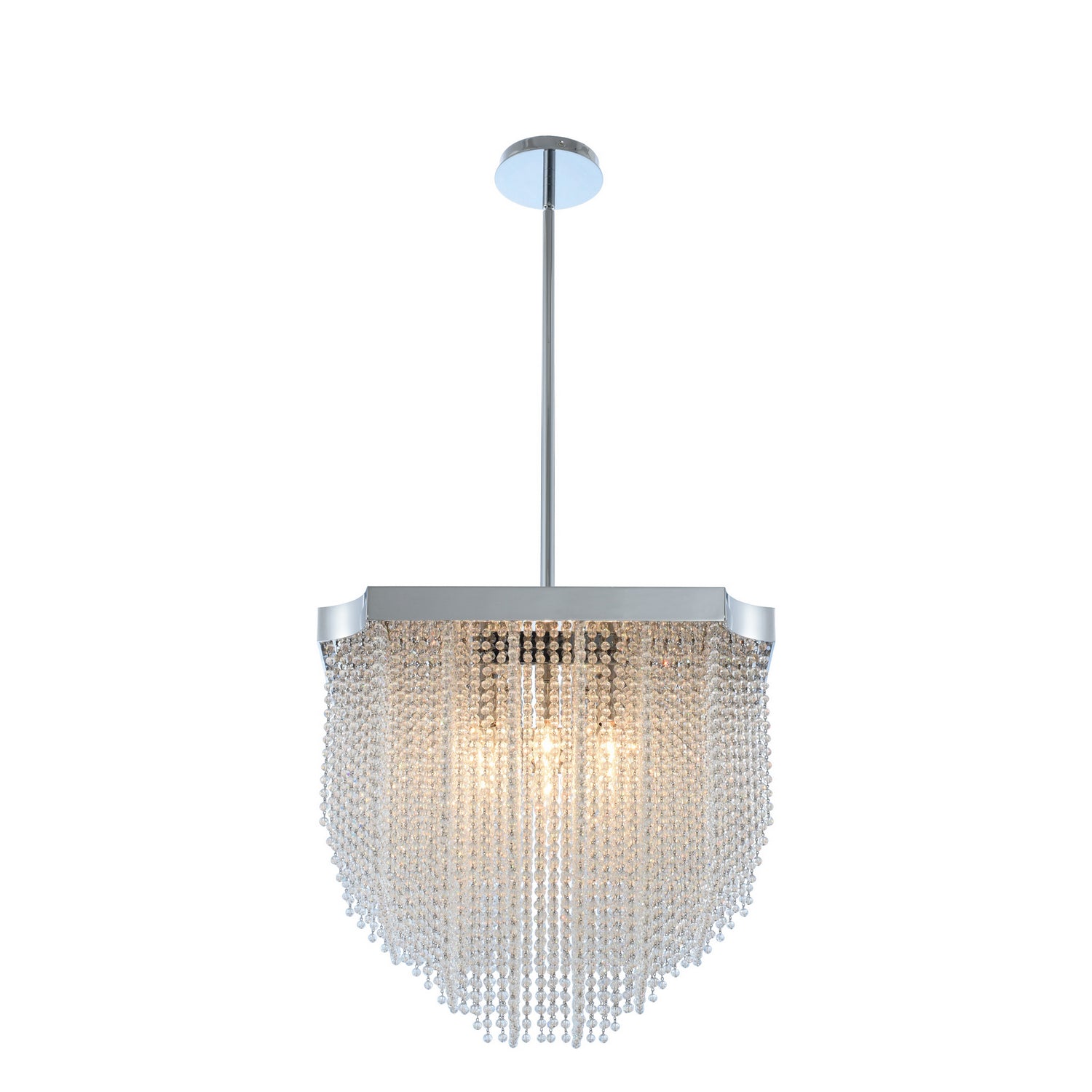 Allegri - 036051-010-FR001 - Eight Light Pendant - Tenda - Chrome