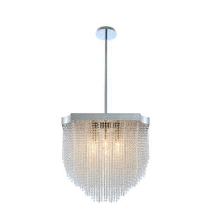 Allegri - 036051-010-FR001 - Eight Light Pendant - Tenda - Chrome