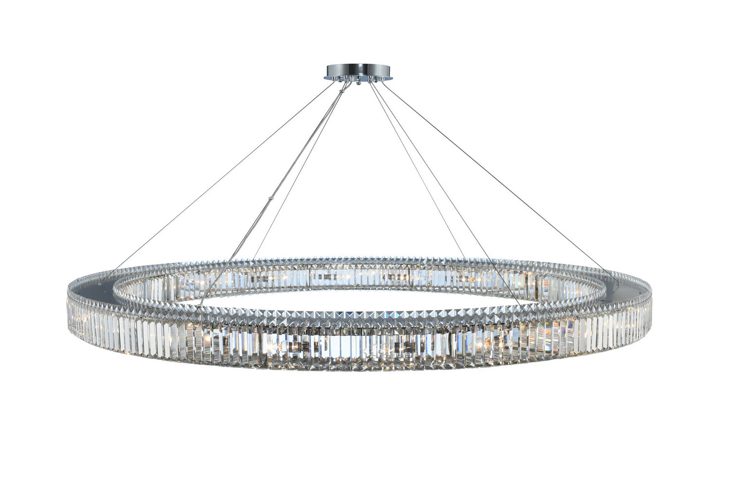 Allegri - 11716-010-FR001 - 20 Light Pendant - Rondelle - Chrome