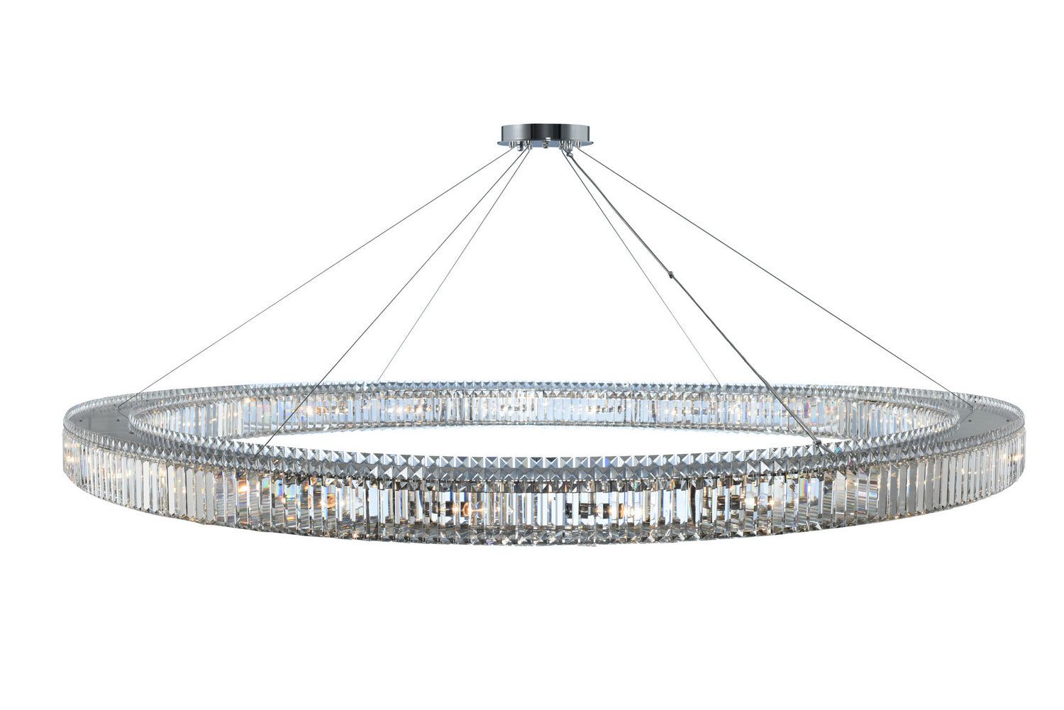 Allegri - 11717-010-FR001 - 24 Light Pendant - Rondelle - Chrome