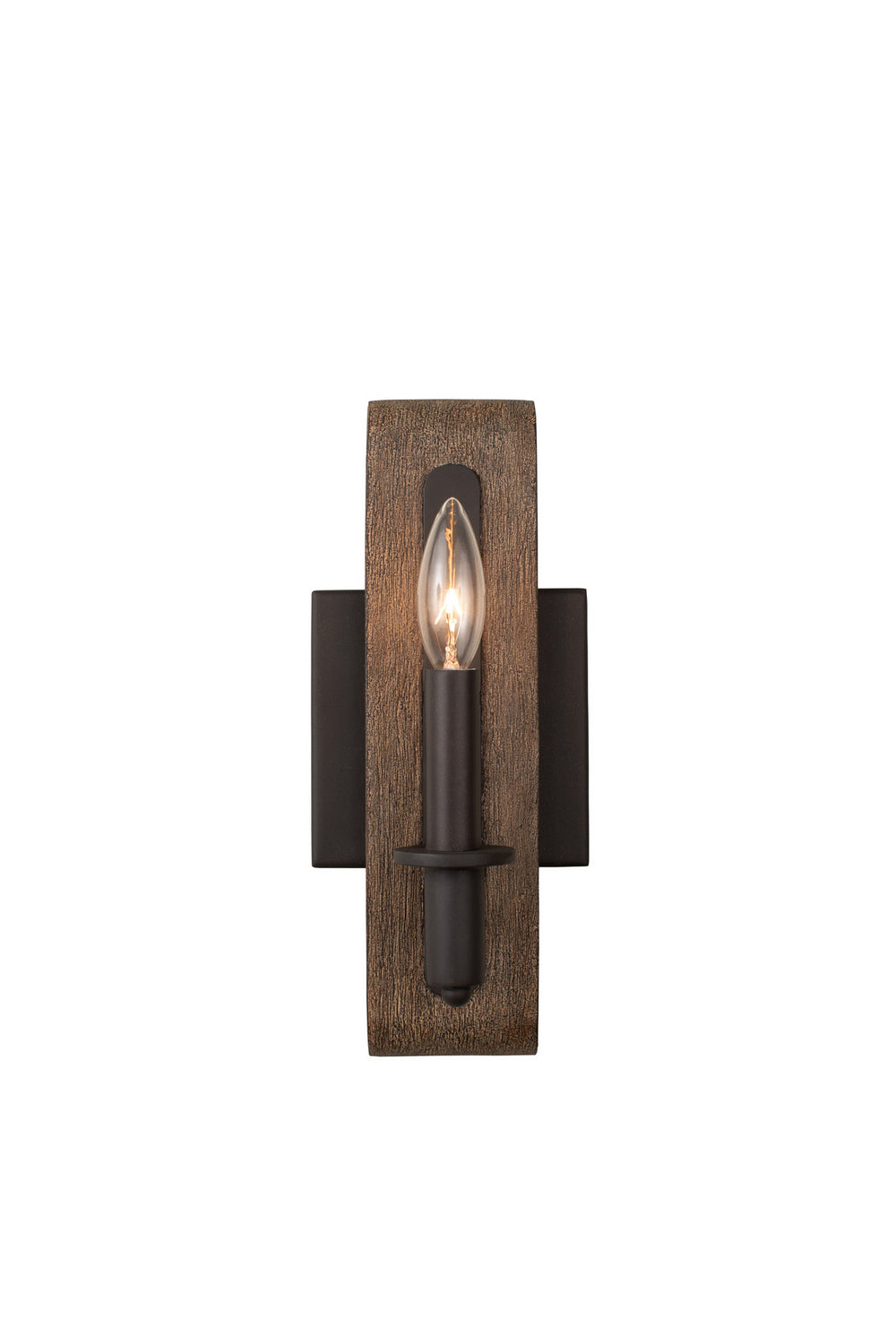 Kalco - 508931SZ - One Light Bath - Duluth - Satin Bronze