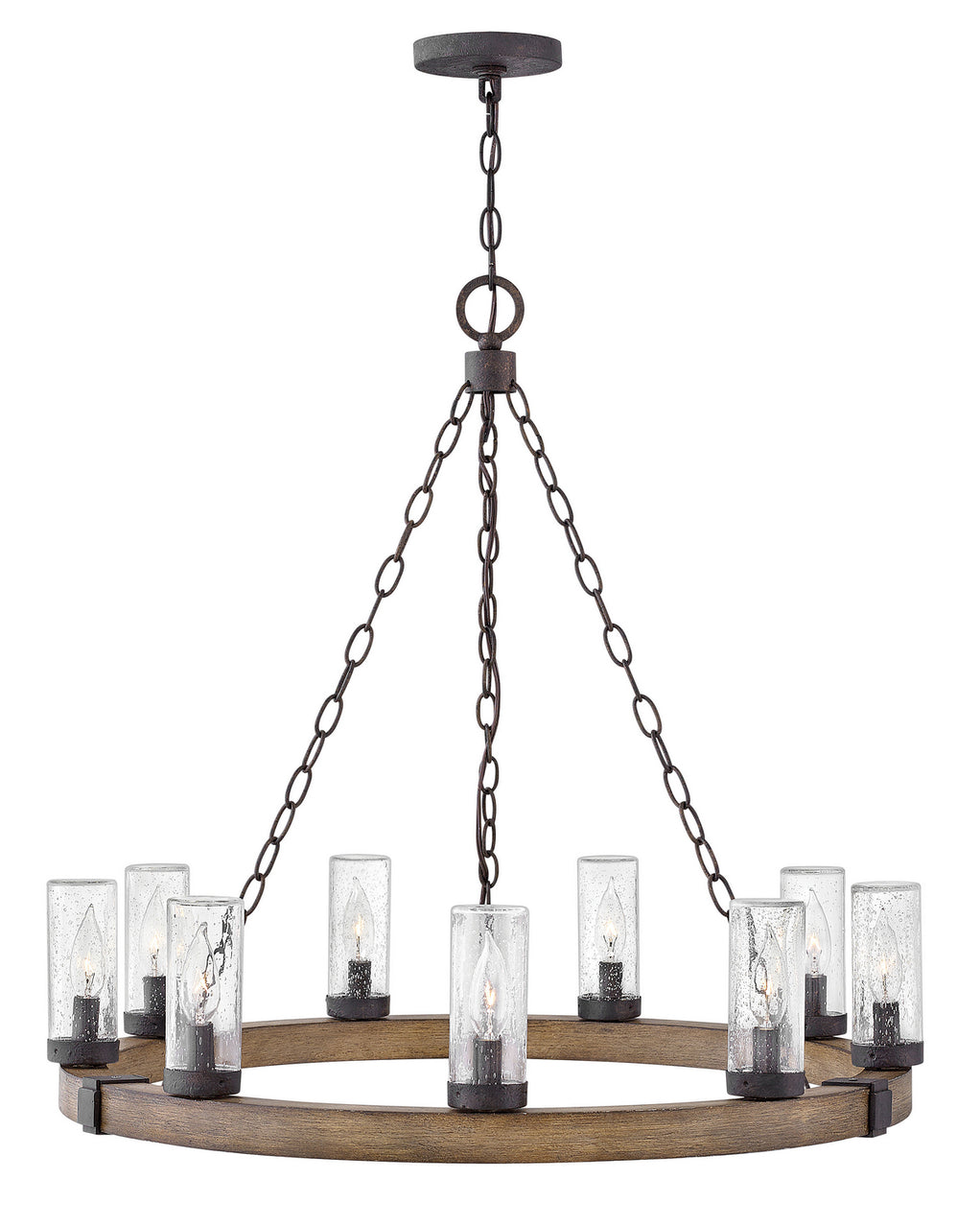 Hinkley - 29208SQ-LL - LED Chandelier - Sawyer - Sequoia