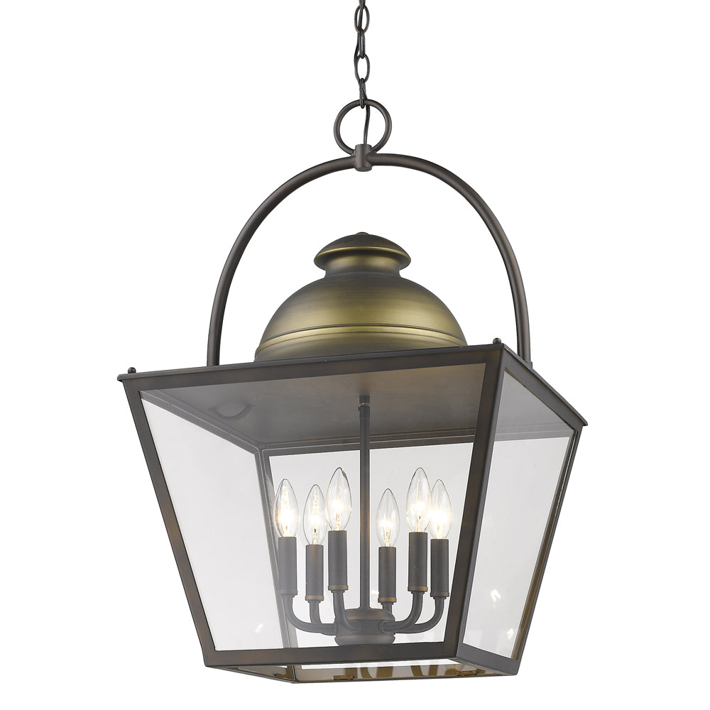 Acclaim Lighting - IN11366ORB - Six Light Foyer Pendant - Savannah - Oil Rubbed Bronze