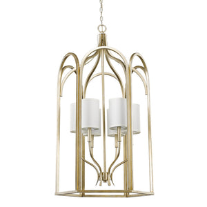 Acclaim Lighting - IN11416WG - Six Light Foyer Pendant - Ellie - Washed Gold