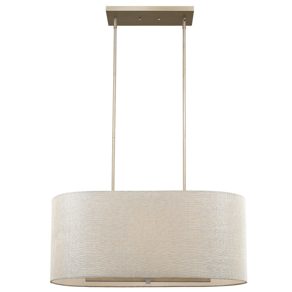 Acclaim Lighting - IN21143WG - Six Light Island Pendant - Daria - Washed Gold