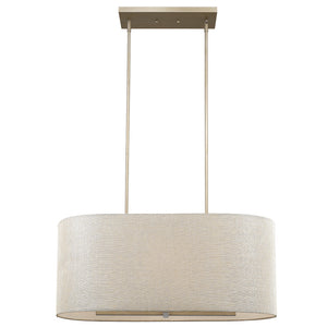 Acclaim Lighting - IN21143WG - Six Light Island Pendant - Daria - Washed Gold